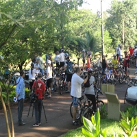 Passeio Ciclístico na UEM
