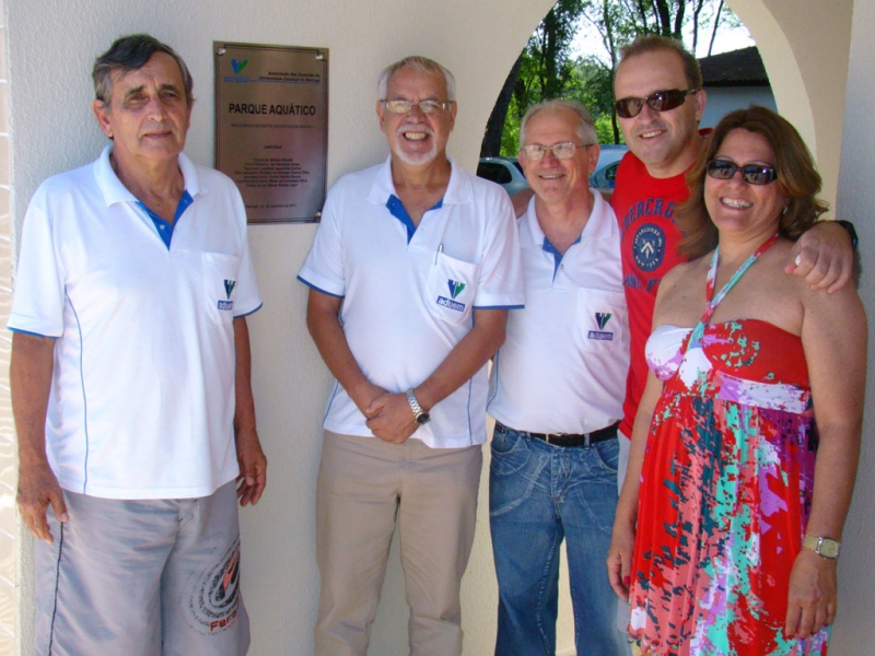Inauguração da piscina
