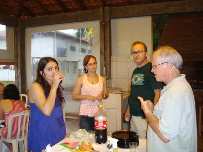 Diretores e funcionarios da aduem comemoram conquistas de 2010
