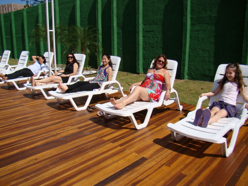 Inauguração da piscina