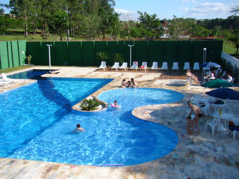 Inauguração da piscina