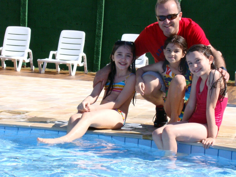 Inauguração da piscina