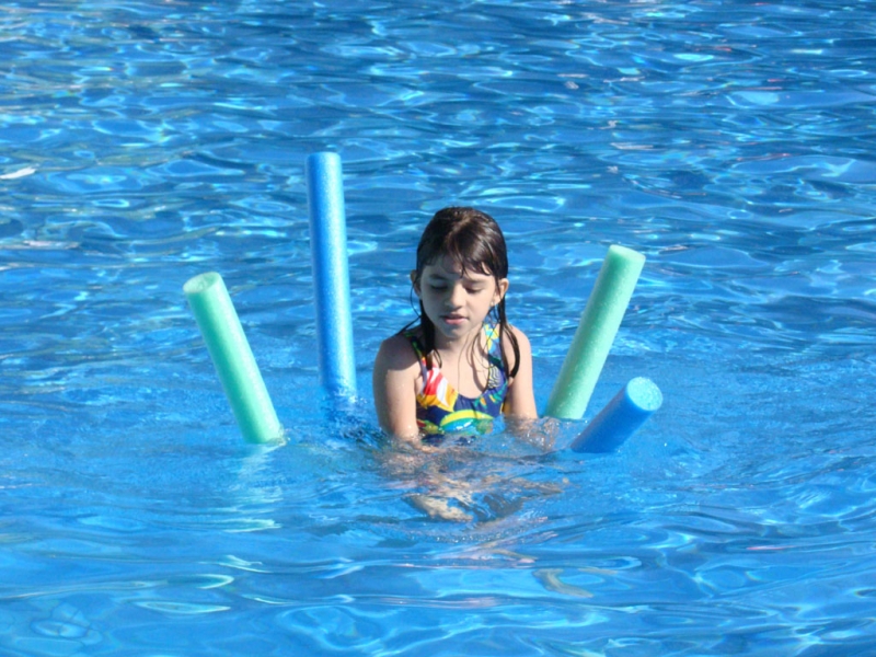 Inauguração da piscina