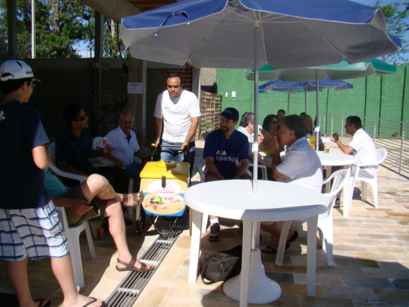 Inauguração da piscina