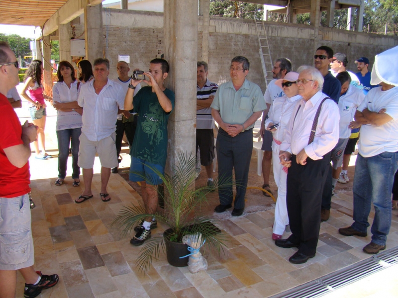 Inauguração da piscina